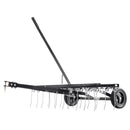 VEVOR piekabināms zāles iztīrītājs, 101,6 cm zāles iztīrītāja grābeklis ATV vai zāles pļāvējam, 20 dakšas