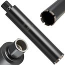 VEVOR dimanta kroņurbis mitrajai urbšanai, diametrs 76 mm, urbšanas dziļums 356 mm, 1-1/4″-7 iekšējā vītne, augstas precizitātes metinājums dzelzsbetonam, ķieģeļiem un mūrim