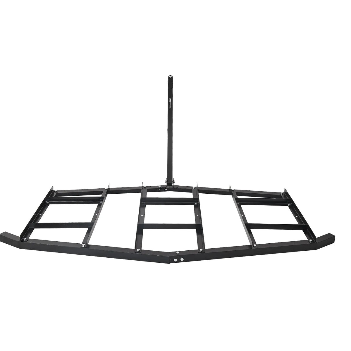 VEVOR velkamais ecēšu līdzinātājs, 2134 mm plats piekabināms ecēšu līdzinātājs no Q235 tērauda ar regulējamiem stieņiem un tapas sakabi, paredzēts slodzei līdz 22,7 kg, traktoru piekabināmās ecēšas ATV, UTV un dārza zāliena traktoriem