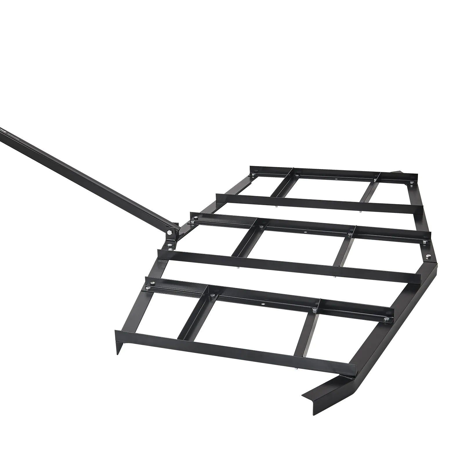 VEVOR velkamais ecēšu līdzinātājs, 2134 mm plats piekabināms ecēšu līdzinātājs no Q235 tērauda ar regulējamiem stieņiem un tapas sakabi, paredzēts slodzei līdz 22,7 kg, traktoru piekabināmās ecēšas ATV, UTV un dārza zāliena traktoriem