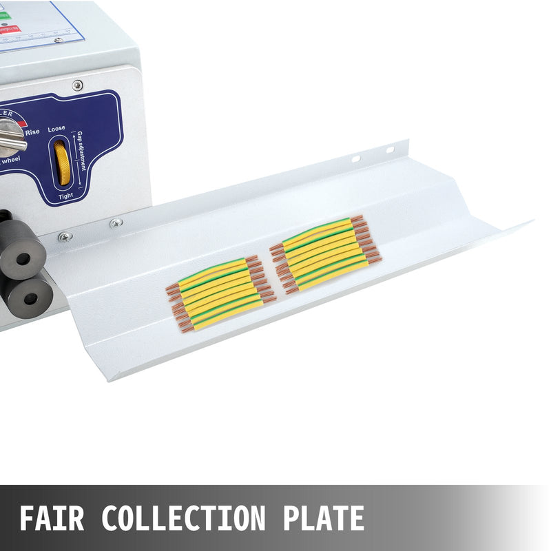 VEVOR automātiskā vadu noņemšanas un atizolēšanas mašīna, 300 V, ar datorvadību, vadu taisnotāju un savākšanas plati, piemērota vadiem ar šķērsgriezumu 0,1–10 mm²