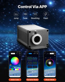 Starlight laevalgusti komplekt, 450 tk, 0,75 mm, 3 m, 16 W, Bluetooth, kaugjuhtimispult, heli aktiveerimine, RGBW