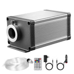 Starlight griestu apgaismojuma komplekts, 550 gab., 0,76 mm, 3 m, 16 W, ar Bluetooth, tālvadību, skaņas aktivizāciju, RGBW