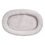 VEVOR cilvēka izmēra suņu gulta, 171 × 100 × 24 cm ortopēdisks memory foam matracis, cilvēka izmēra gulta suņiem ar sānu kabatu, rokturi un rāvējslēdzēju, noņemamu un mazgājamu mašīnā, pelēkā krāsā.