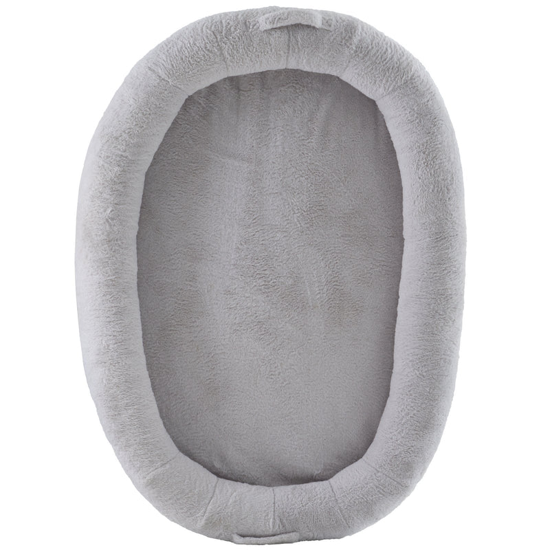 VEVOR cilvēka izmēra suņu gulta 183 × 122 × 25 cm, mazgājama ar mākslīgās truša vilnas pārvalku