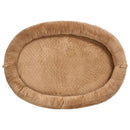 VEVOR cilvēka izmēra suņu gulta, 1770 × 1230 × 240 mm ortopēdisks memory foam matracis, cilvēka izmēra gulta suņiem ar sānu kabatu, rokturi un rāvējslēdzēju, noņemama un mazgājama mašīnā, brūnā krāsā.