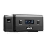 VEVOR papildu akumulators portatīvajai elektrostacijai, 2160 Wh LiFePO4 paplašināšanas akumulators ar 3 izejas pieslēgvietām lietošanai mājās, kempingā, ceļojumos un ārkārtas situācijās