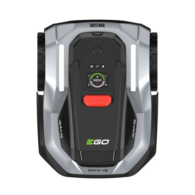 +trimmeris 359eur vērtībā dāvanā_1500 m²_Bezvadu zāliena robots EGO Power+ AURA-R2 RMR1500 + dāvanā Akumulatora trimmeris EGO Power+ Split-Shaft ST1301E-S 33cm 359.00 EUR