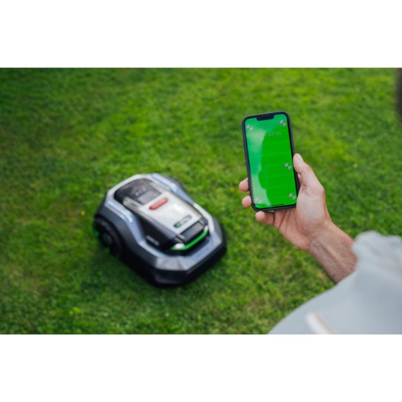 Iepriekšpasūtīšana_3000m²_Bezvadu zāliena robots EGO Power+ AURA-R2 RMR3000