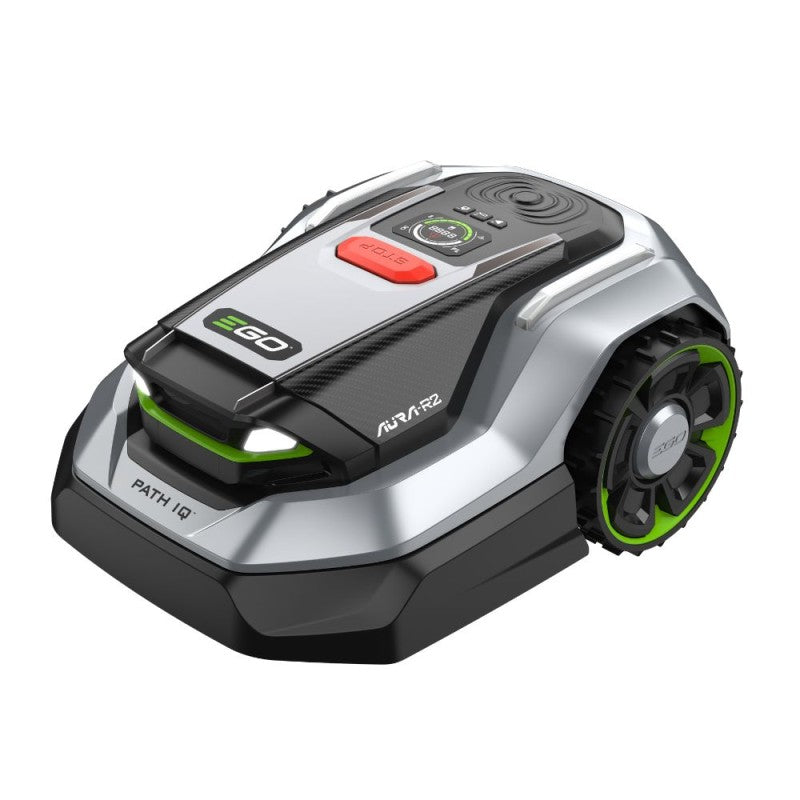 +Trimmeris dāvanā 359eur vērtībā_6000m²_Bezvadu zāliena robots EGO Power+ AURA-R2 RMR6000 + dāvanā Akumulatora trimmeris EGO Power+ Split-Shaft ST1301E-S 33cm 359.00 EUR