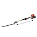 VEVOR 400 mm 26 cm³ divtaktu benzīna dzīvžogu griezējs ar divpusēju pretējas kustības asmeni, 270° regulējamu griešanas galvu, piemērots krūmu un dzīvžogu apgriešanai