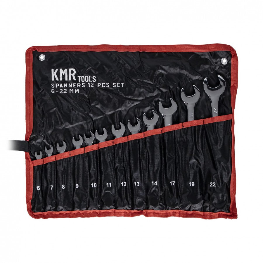 KAMAR 12 daļu kombinēto atslēgu komplekts 0,6–2,2 cm hroma vanādija tērauda instrumentu komplekts