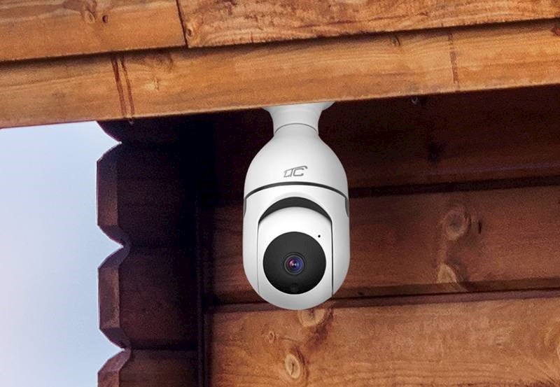 IP rotating smart camera with E27 socket, 3 Mpix, 230 V, SMART LTC VISION