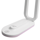Foldable LED table lamp 10W, 3000k/4500k/6000K, 1200mAh, pink, LTC