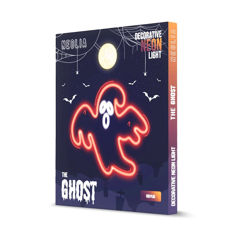 Neoon PLEXI LED SCAARY GHOST punane NNE15 Neolia