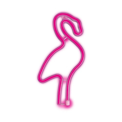 Neona LED gaisma Flamingo rozā Bat + USB FLNE18 Forever Light