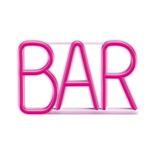 NEON LED BAR roosa nahkhiir+USB FLNE24 Forever Light