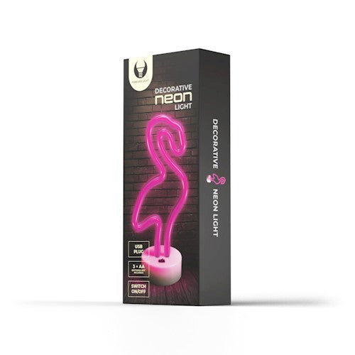 Neoon LED statiivil FLAMINGO roosa FSNE01 Forever Light