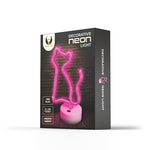 Neoon LED statiivil roosa kass FSNE02 Forever Light