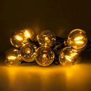 E12 LED-lampaG40 0,5W 3V 24lm guld Forever Light 6st.