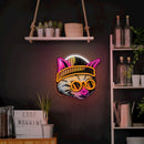 Светодиодная неоновая вывеска Forever Light CAT DREAMER FLA04, разноцветный