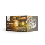 Светодиодная гирлянда Forever Light SUNARI FLS-180, 8,5 м, 10 + 1 прозрачных лампочек, 1800 мА·ч, пульт дистанционного управления