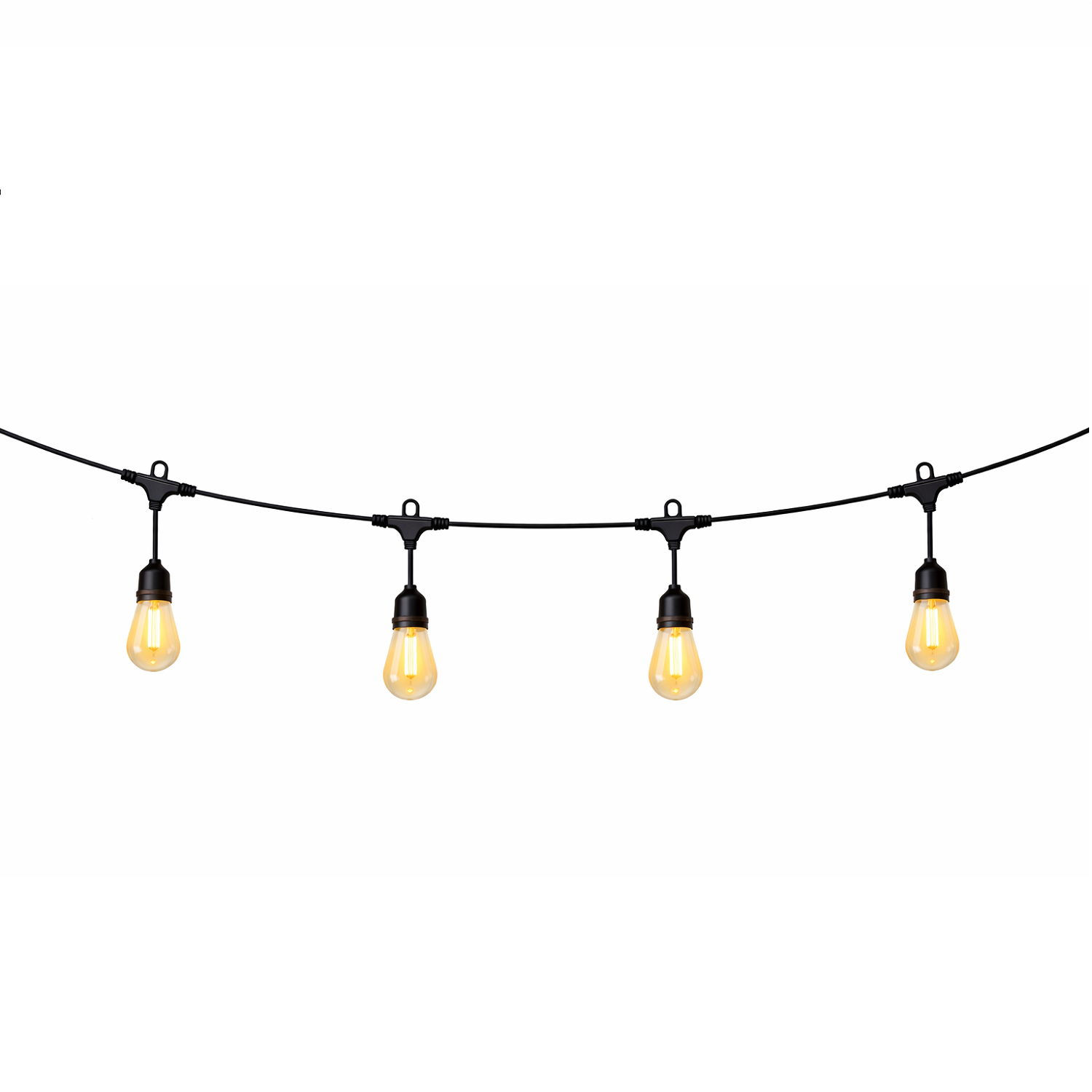 Forever Light LED āra gaismas virtene, 7,2 m, 10 S14 kvēldiega spuldzes ar E27 ligzdu, 230 V, FLM-200