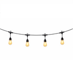 Forever Light LED āra gaismas virtene, 7,2 m, 10 S14 kvēldiega spuldzes ar E27 ligzdu, 230 V, FLM-200
