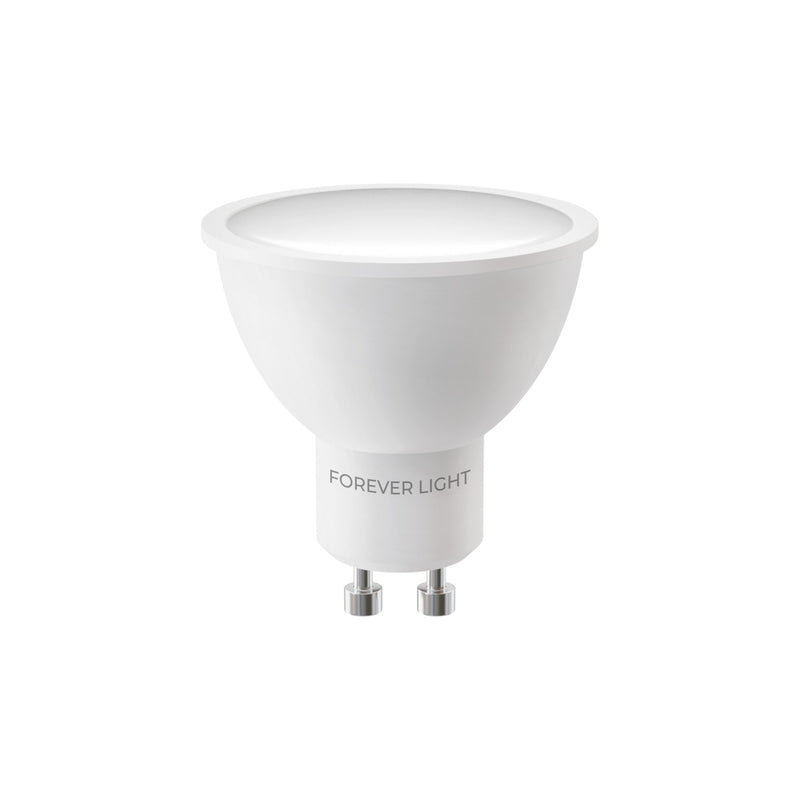 GU10 2.9W(260Lm) LED spuldze, IP20, F, silti balta gaisma 3000K