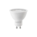 GU10 7.2W(585Lm) LED spuldze, IP20, F, neitrāli balta gaisma 4000K
