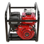 VEVOR 4-taktu benzīna ūdens sūknis, 51 mm ieplūde/izplūde, 5 kW (7 ZS), 537 l/min plūsma, 45 m pacēlums, 6,7 m sūkšana, pārnēsājams augstspiediena sūknis ar 7,6 m šļūteni apūdeņošanai un baseiniem, EPA sertificēts