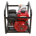 VEVOR 4-taktu benzīna ūdens sūknis, 7,6 cm ieplūde/izplūde, 5,2 kW (7 ZS), 1003,5 l/min plūsma, 43,3 m pacēlums, 6,7 m sūkšana, ar 7,6 m šļūteni apūdeņošanai un baseinu ūdens maiņai, EPA sertificēts