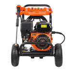 VEVOR benzīna augstspiediena mazgātājs, 3500 PSI, 10 l/min, 2,6 GPM, ar 5 sprauslu komplektu automašīnām