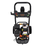 VEVOR Benzīna augstspiediena mazgātājs 3950 PSI, 10 l/min, 2,6 GPM ar 5 sprauslu komplektu automašīnām