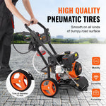 VEVOR Benzīna augstspiediena mazgātājs 3950 PSI, 10 l/min, 2,6 GPM ar 5 sprauslu komplektu automašīnām