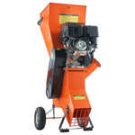 VEVOR smagās klases benzīna šķeldotājs ar 420 cm³ dzinēju, jauda 8,6 kW, maksimālais zaru diametrs 17 cm