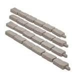 VEVOR dekoratīvā dārza apmale akmens imitācija 117,9 × 5,6 cm, elastīga ķieģeļa izmēra dārza apmale ar stiprinājuma tapām, izbalēšanai izturīga zāliena un dārza apmale piebraucamajiem ceļiem un celiņiem, bēša