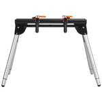 VEVOR Leņķzāģa Statīvs, 330 kg Celtspēja, Tērauda, Augstums Regulējams 74–83,5 cm