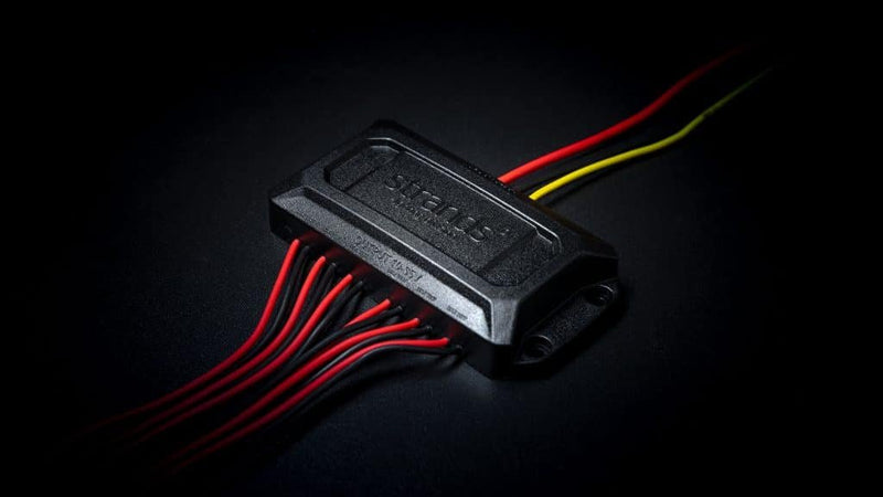 STRANDS 10-35V LED STROBO kontrolieris, IP68, 100.00 x 17.00 x 50.00mm, melns