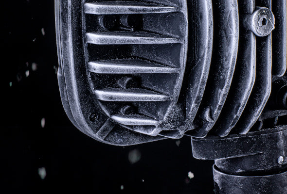 STRANDS LED high and low beam lamp 9-32V, IP67, 200.00 x 142.00 x 85.00 mm, cable 5m, cold white light 6000K