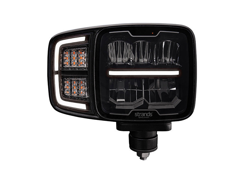 10-32V 2400Lm STRANDS(Zviedrija)  SALA LED papildlukturis, IP67, ECE R10, R112, R7, garantija 3 gadi, silti balta gaisma 3000K