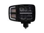 10-32V 2400Lm STRANDS(Zviedrija)  SALA LED papildlukturis, IP67, ECE R10, R112, R7, garantija 3 gadi, silti balta gaisma 3000K