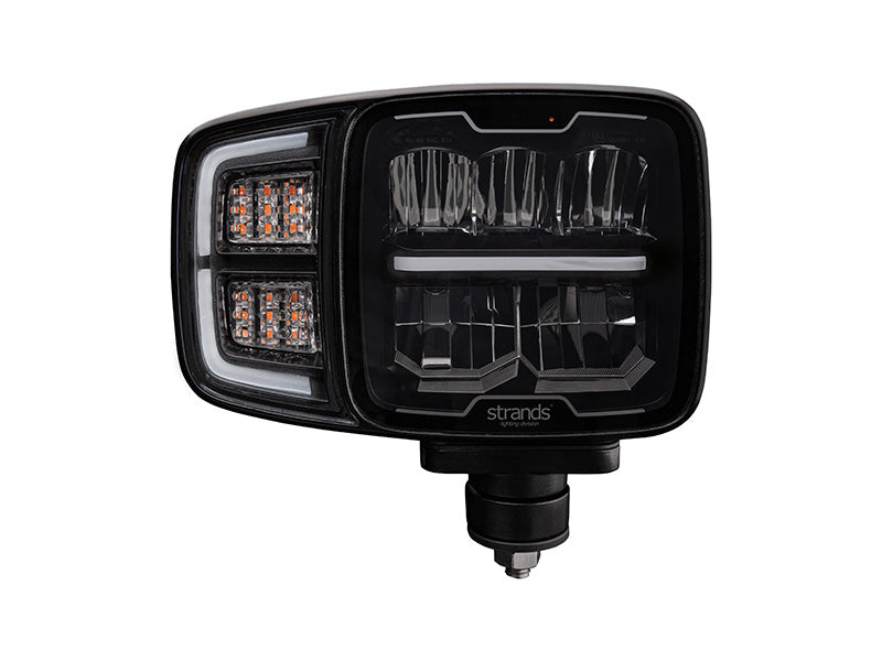 10-32V 2400Lm STRANDS(Zviedrija)  SALA LED papildlukturis, IP67, ECE R10, R112, R7, garantija 3 gadi, silti balta gaisma 3000K
