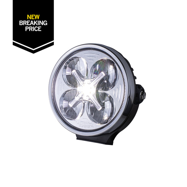 10-32V 2400Lm STRANDS ISLAND LED extralampa, IP67, ECE R10, R112, R7, varmvitt ljus 3000K