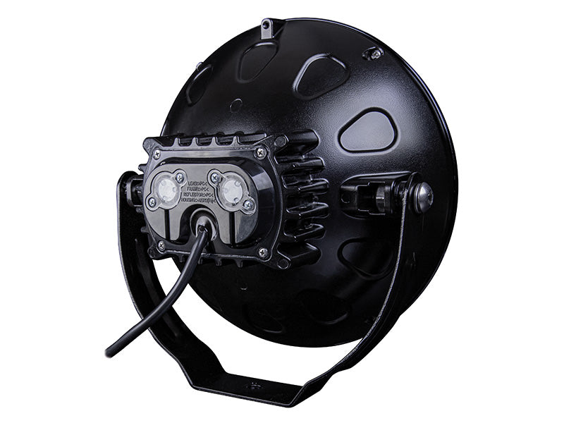 STRANDS AMBASSADOR DARK EDITION warning light 12-24V, IP68, 230.50 x 132.00mm, 3m lead, 5535Lm, cool white light 6000K