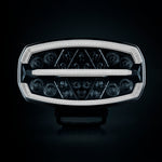10-48V 146W 15400Lm STRANDS LED tālās gaismas lukturis, IP67, ECE R65 class 2 (XA2), R148(R7), R149(R112)  ECE R10, auksti balta gaisma 5700K