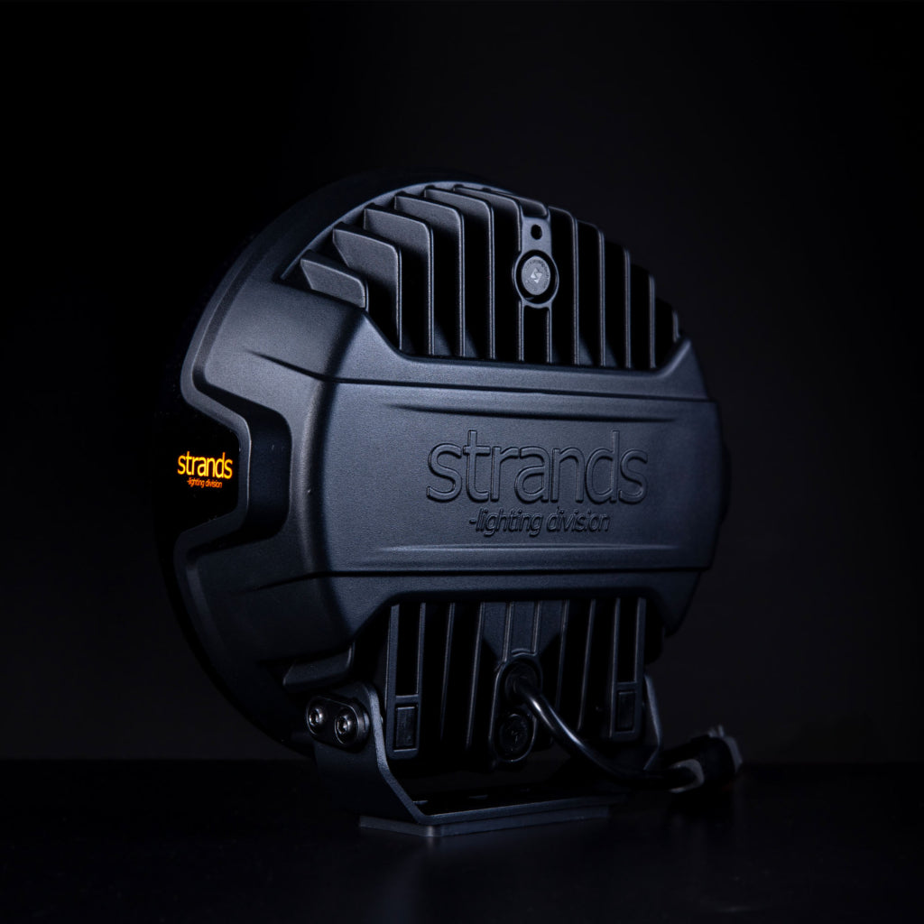 142W(14000Lm) FOR9T DRAGON DRIVE 9" LED tālais lukturis, IP67, melns,  auksti balta gaisma 6500K