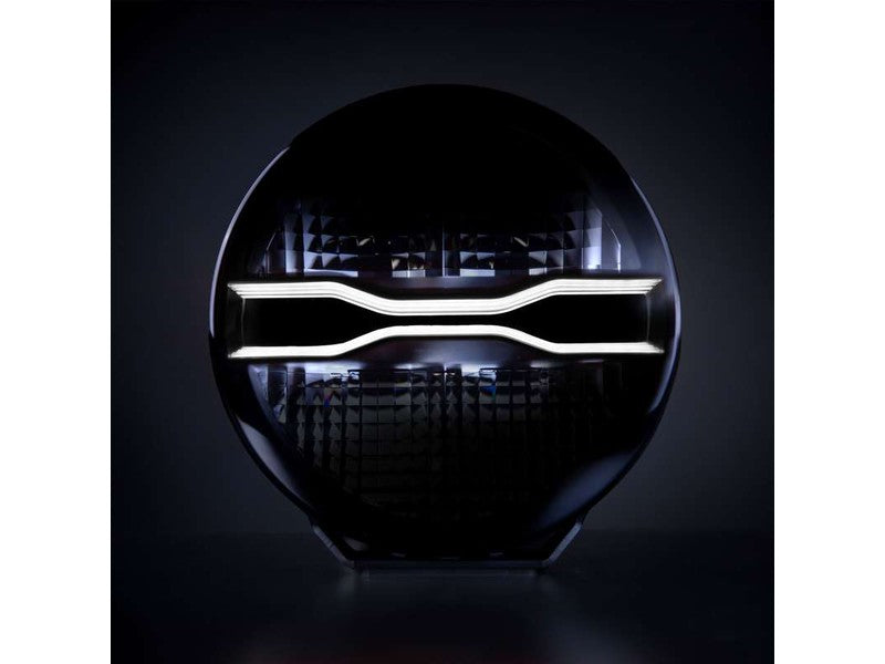 10-48V 145W 14000Lm FOR9T DRAGON DRIVE tālās gaismas lukturis, baltā pozīcijas gaisma, dzintardzeltenā pozīcijas gaisma, logotipa apgaismojums, auksti balta gaisma 6500K