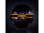 10-48V 145W 14000Lm FOR9T DRAGON DRIVE tālās gaismas lukturis, baltā pozīcijas gaisma, dzintardzeltenā pozīcijas gaisma, logotipa apgaismojums, auksti balta gaisma 6500K