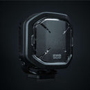 60W 10-32V 4950Lm SIBERIA X LED tālās gaismas lukturis 10 cm (4"), IP68/69K, ECE R10, melns, auksti balta gaisma 5700K